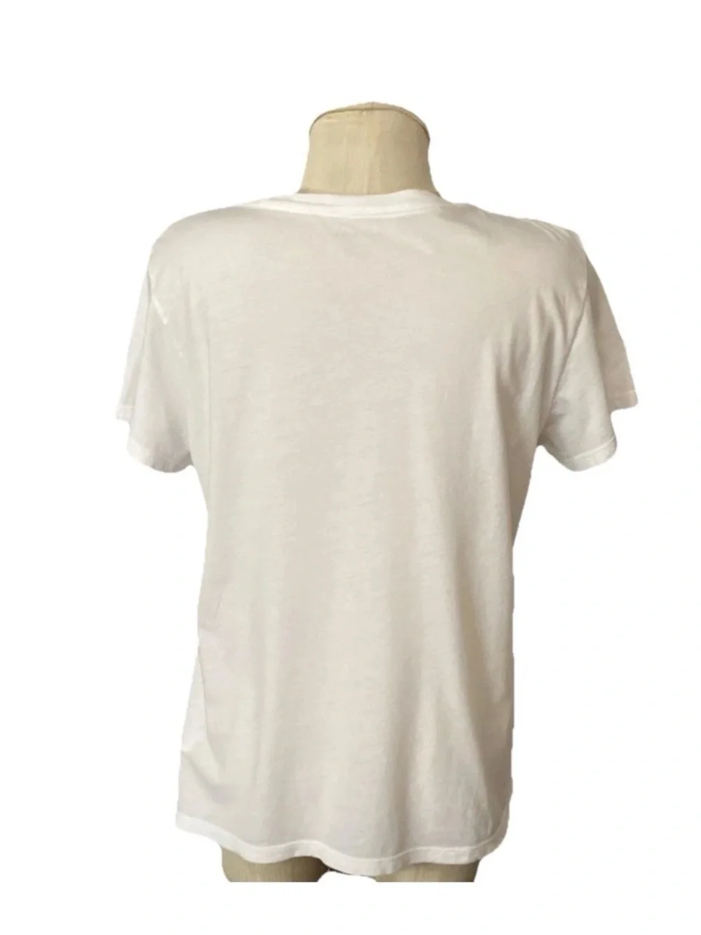 KATE SPADE Wom L Ladybug Patch Logo Crew-Neck T-Shirt Top